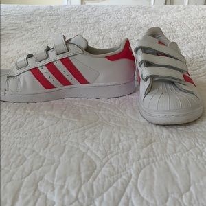Girls adidas Superstar sneakers